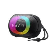 Havit SK885BT RGB Waterproof Portable Black Bluetooth Speaker